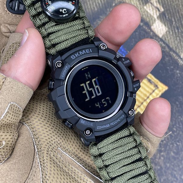 Skmei 1356AGPK Army Green Tactic Compass 1080-2047 фото